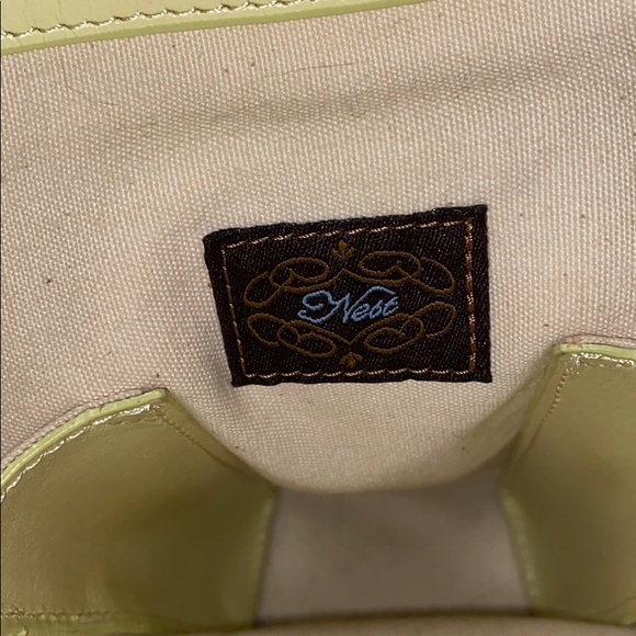 Beautiful yellow leather tote/purse - Picture 7 of 8